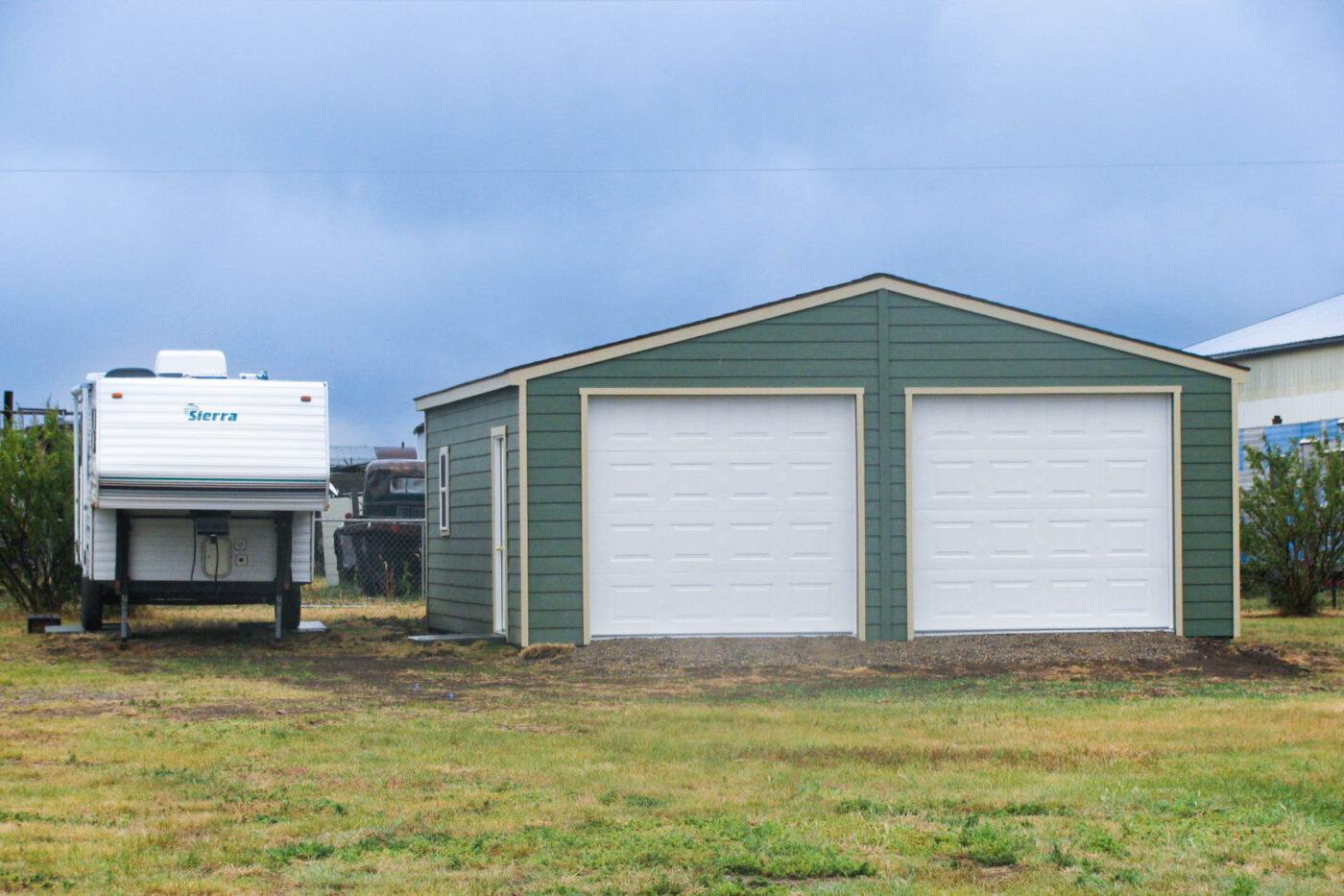 Double Wide Garage Shed in Utah